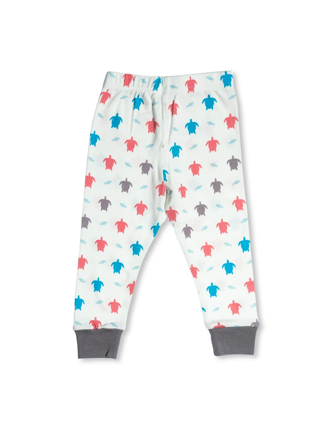 Organic Cotton Pajamas Turtle Multi