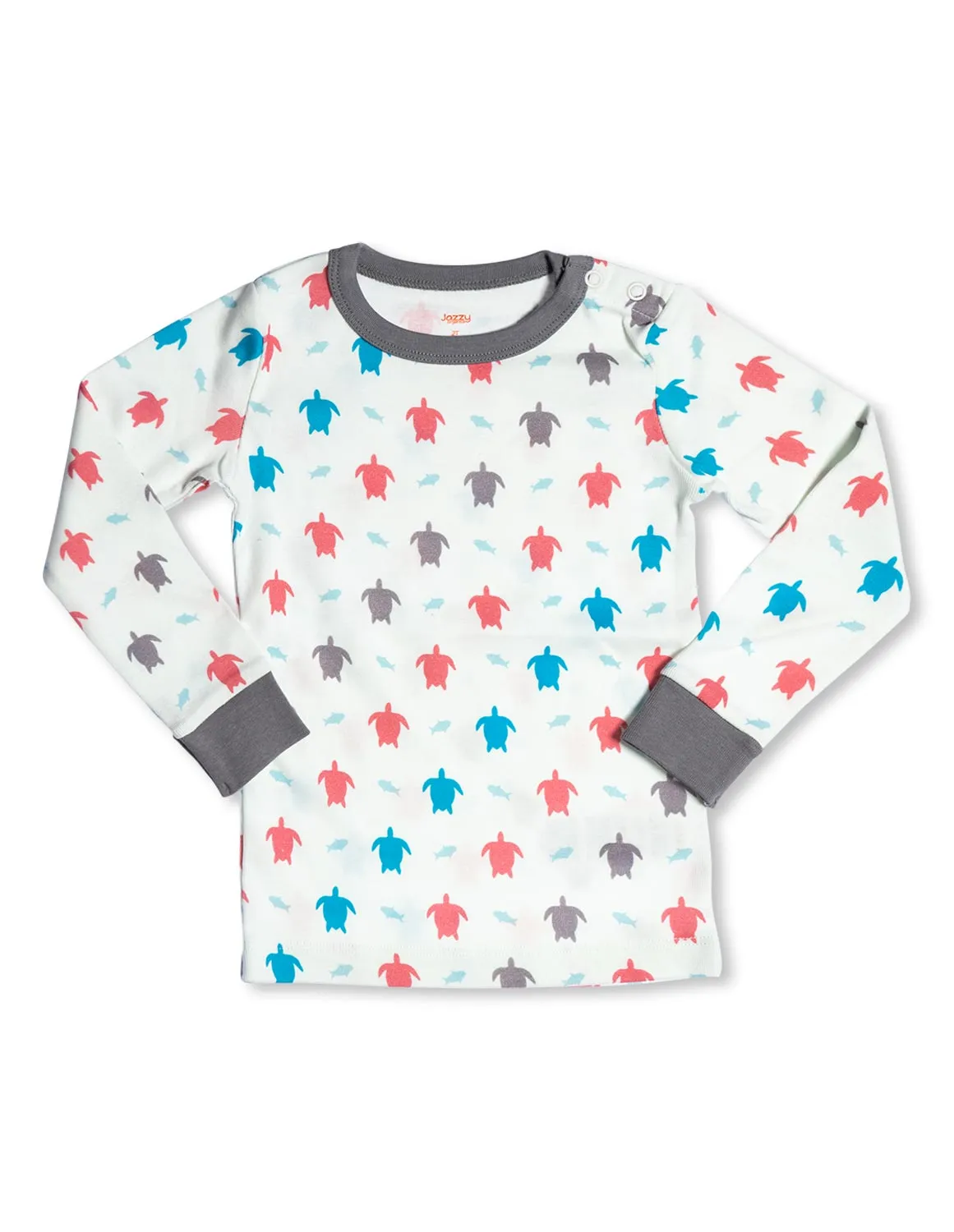 Organic Cotton Pajamas Turtle Multi
