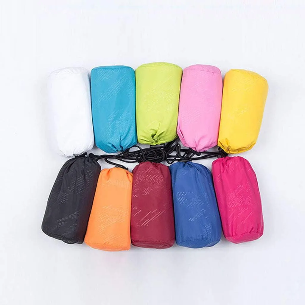 Packable Rain Jacket Hooded Men Women Lightweight Travel Waterproof Windbreaker RainCoats Sun Protection Coats