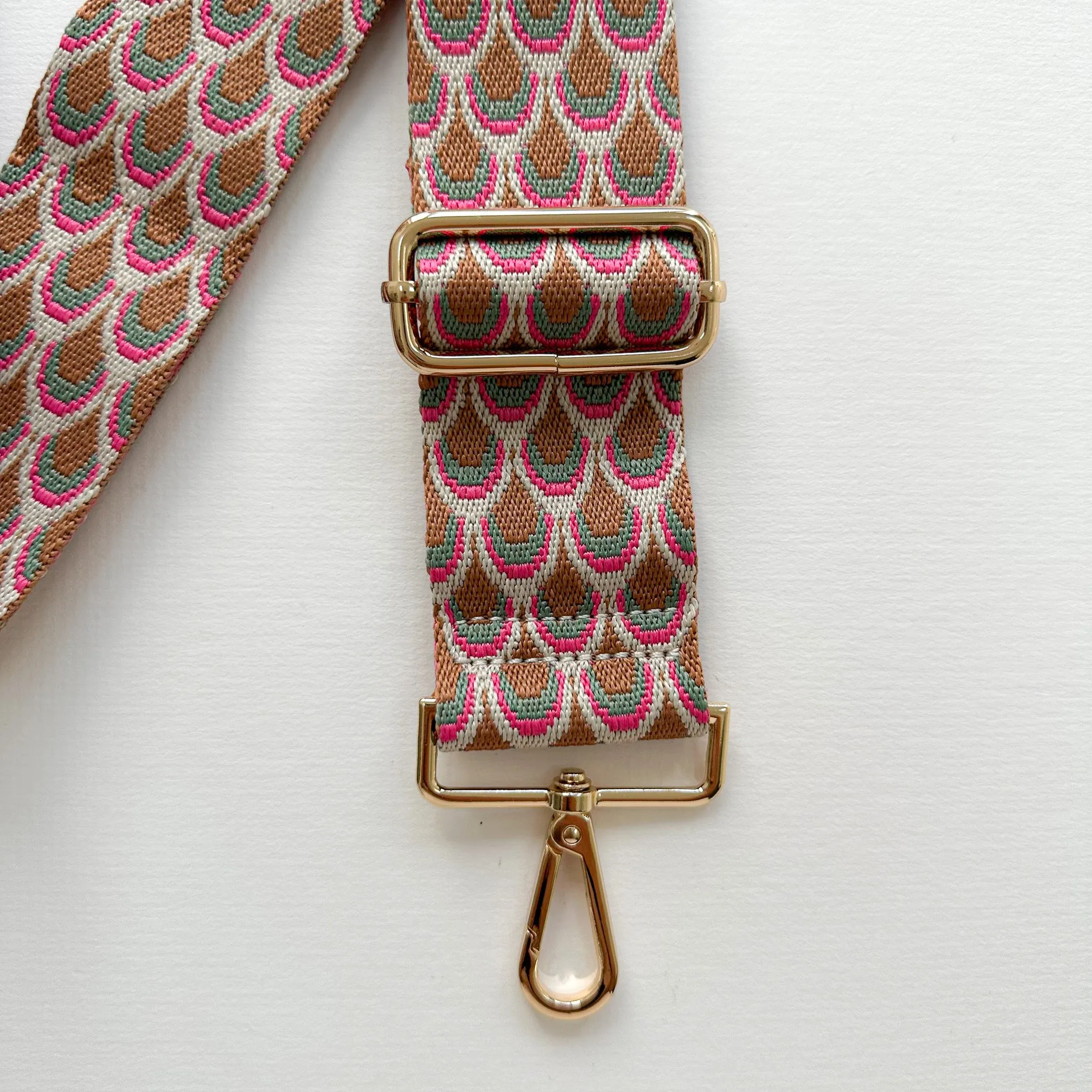 Peacock Pattern Woven Replacement Bag Straps