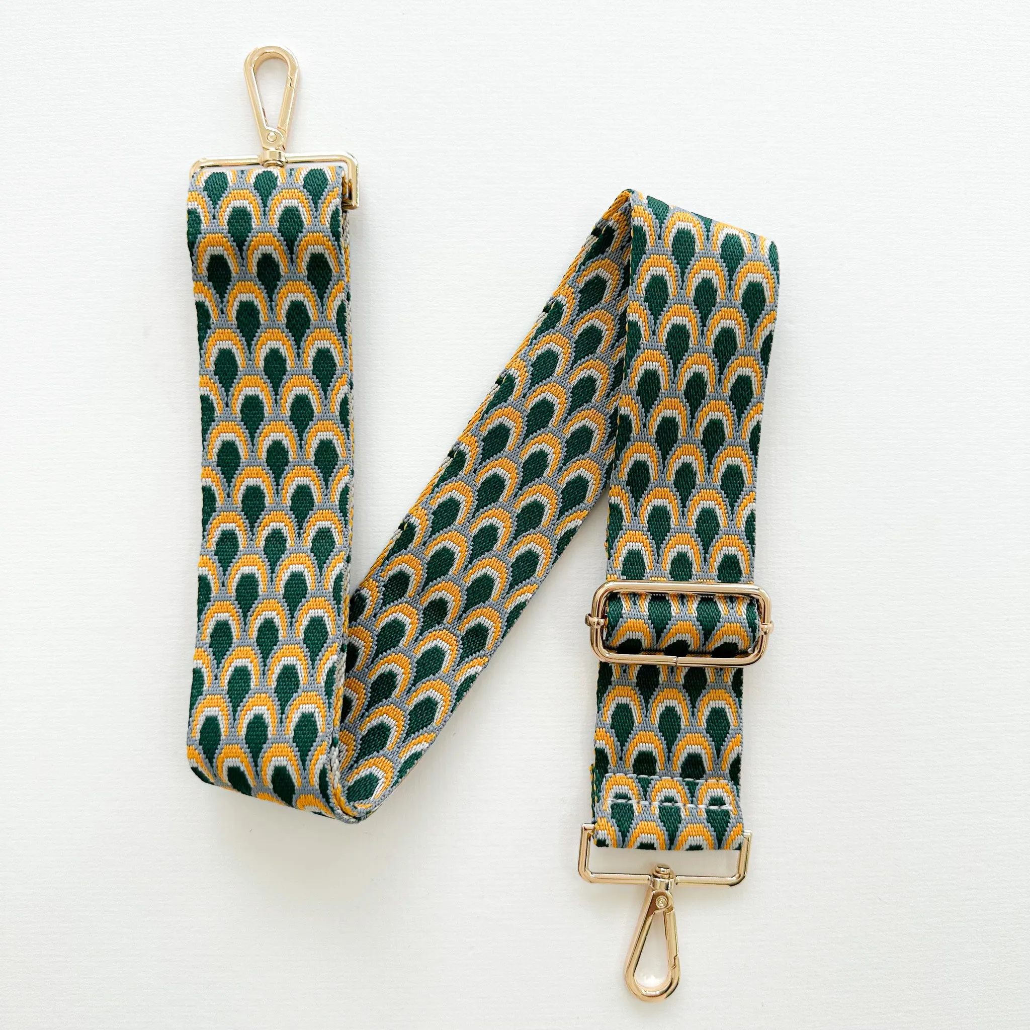 Peacock Pattern Woven Replacement Bag Straps