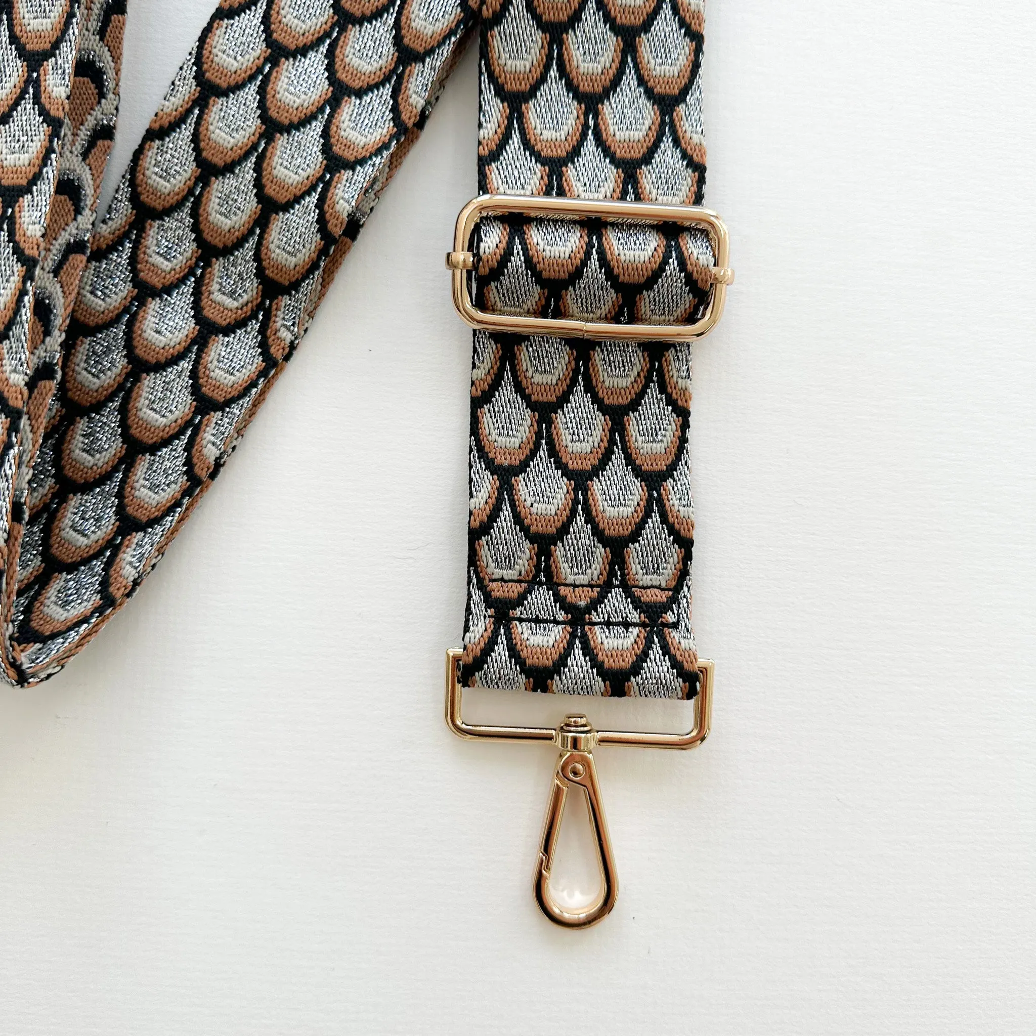 Peacock Pattern Woven Replacement Bag Straps