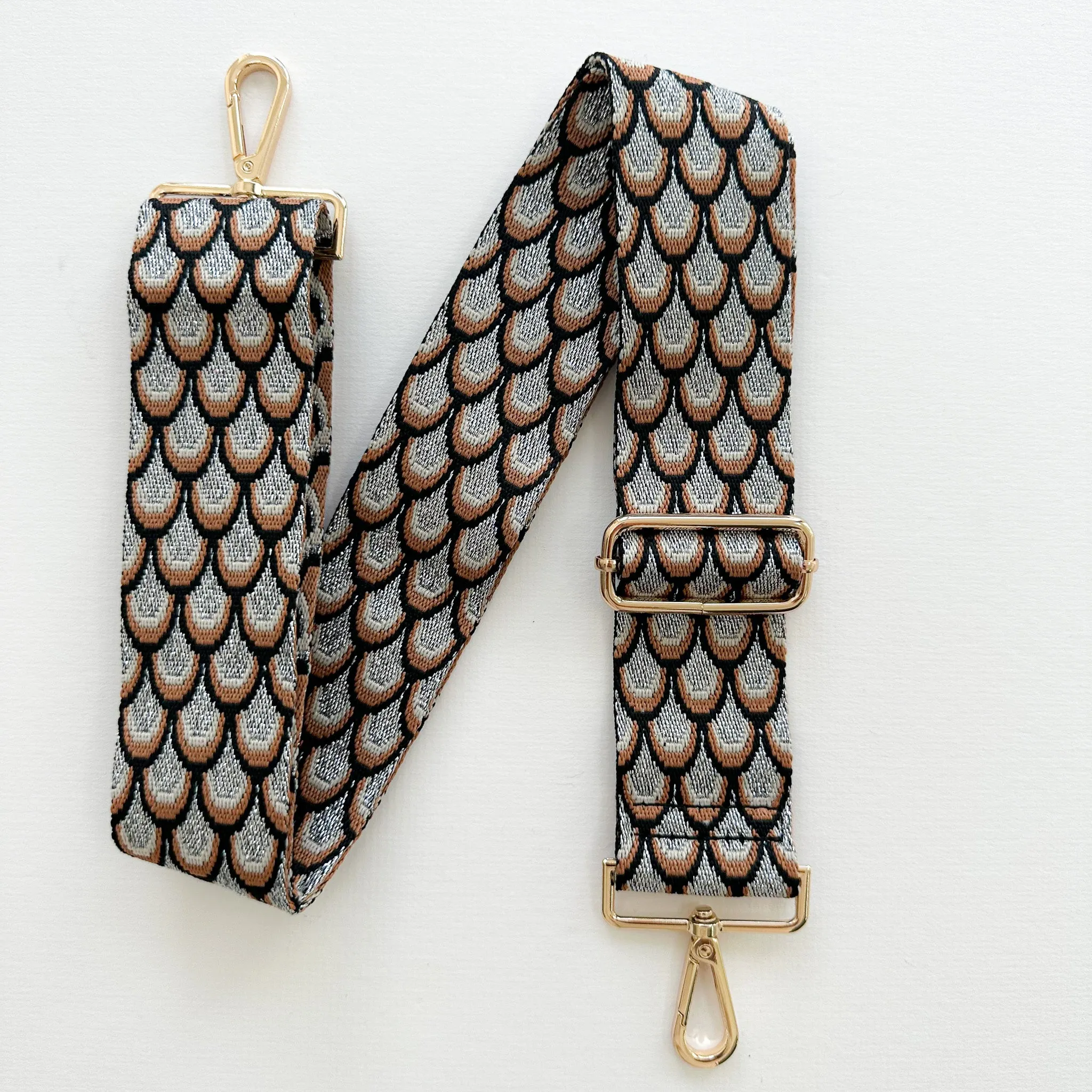 Peacock Pattern Woven Replacement Bag Straps