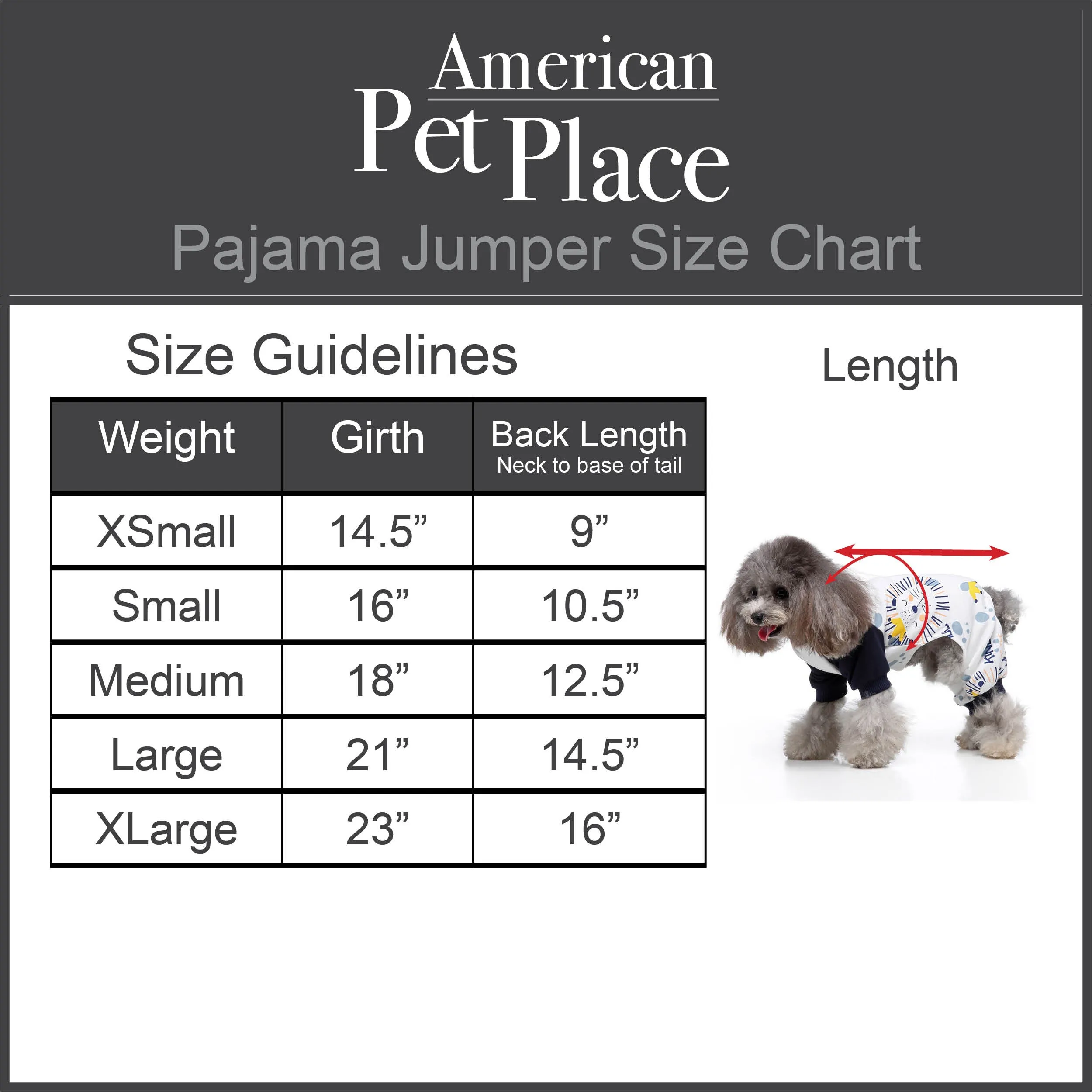 Pet Cotton Lion Pajamas