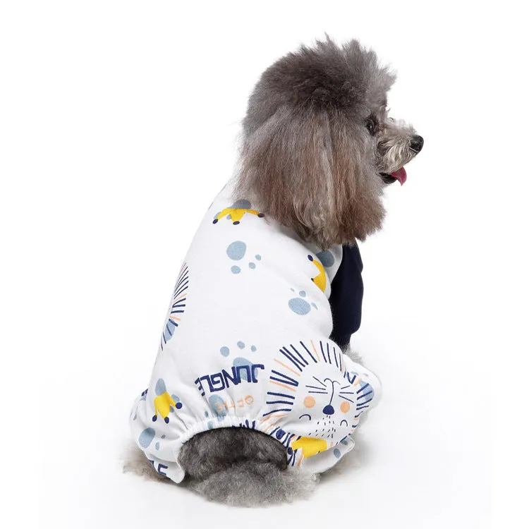 Pet Cotton Lion Pajamas