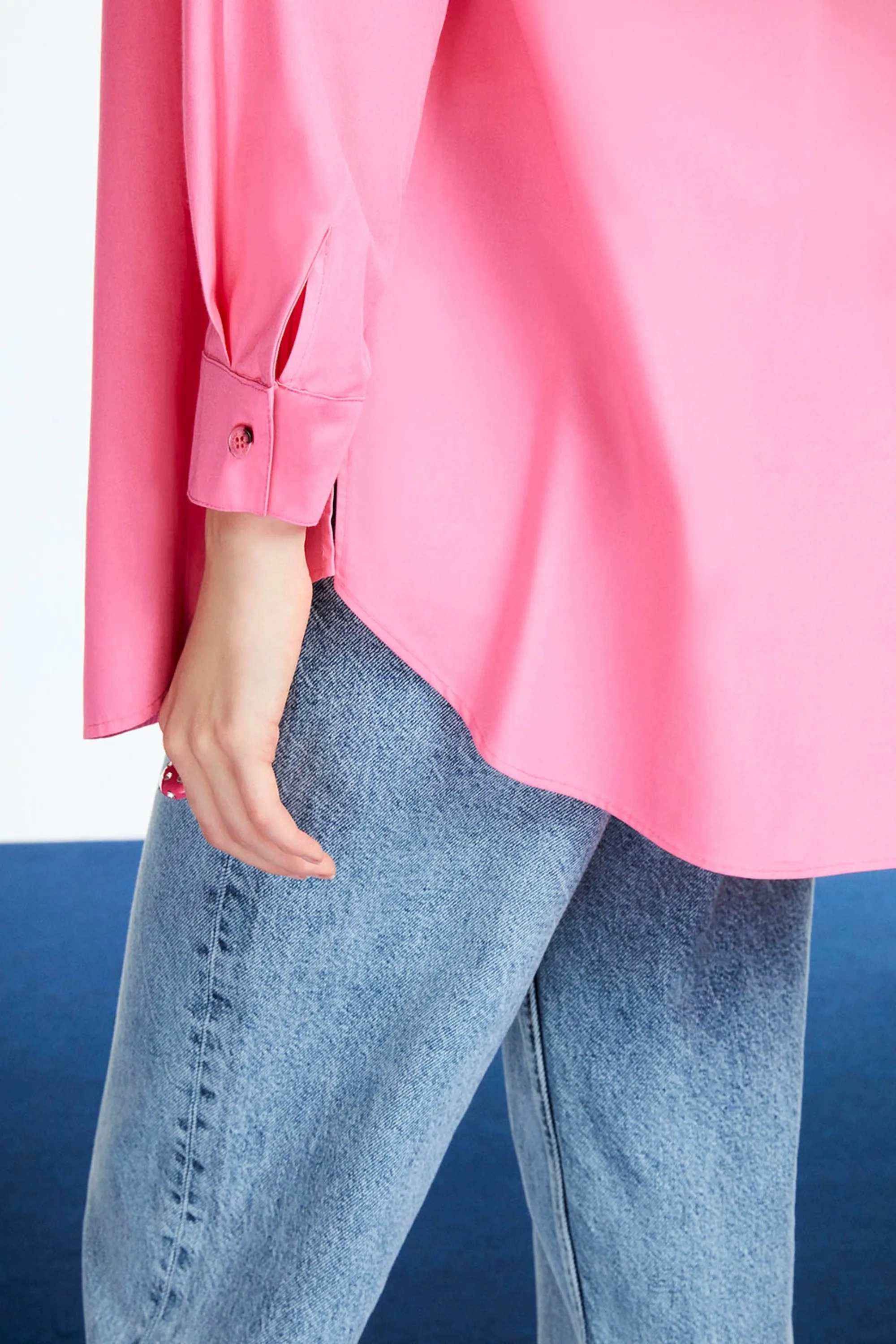 Printed Oversized Shirt (Final Sale)