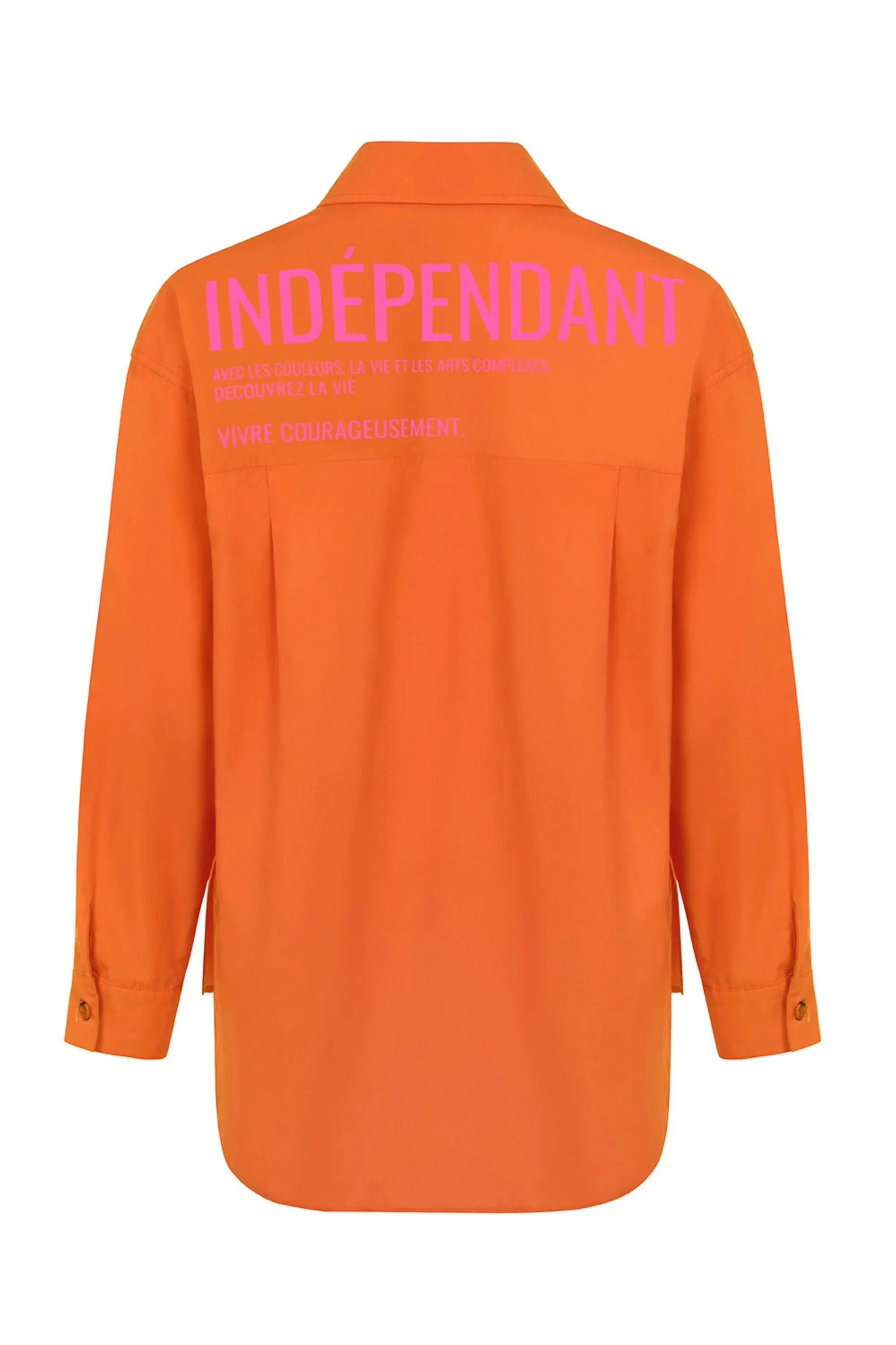 Printed Oversized Shirt (Final Sale)