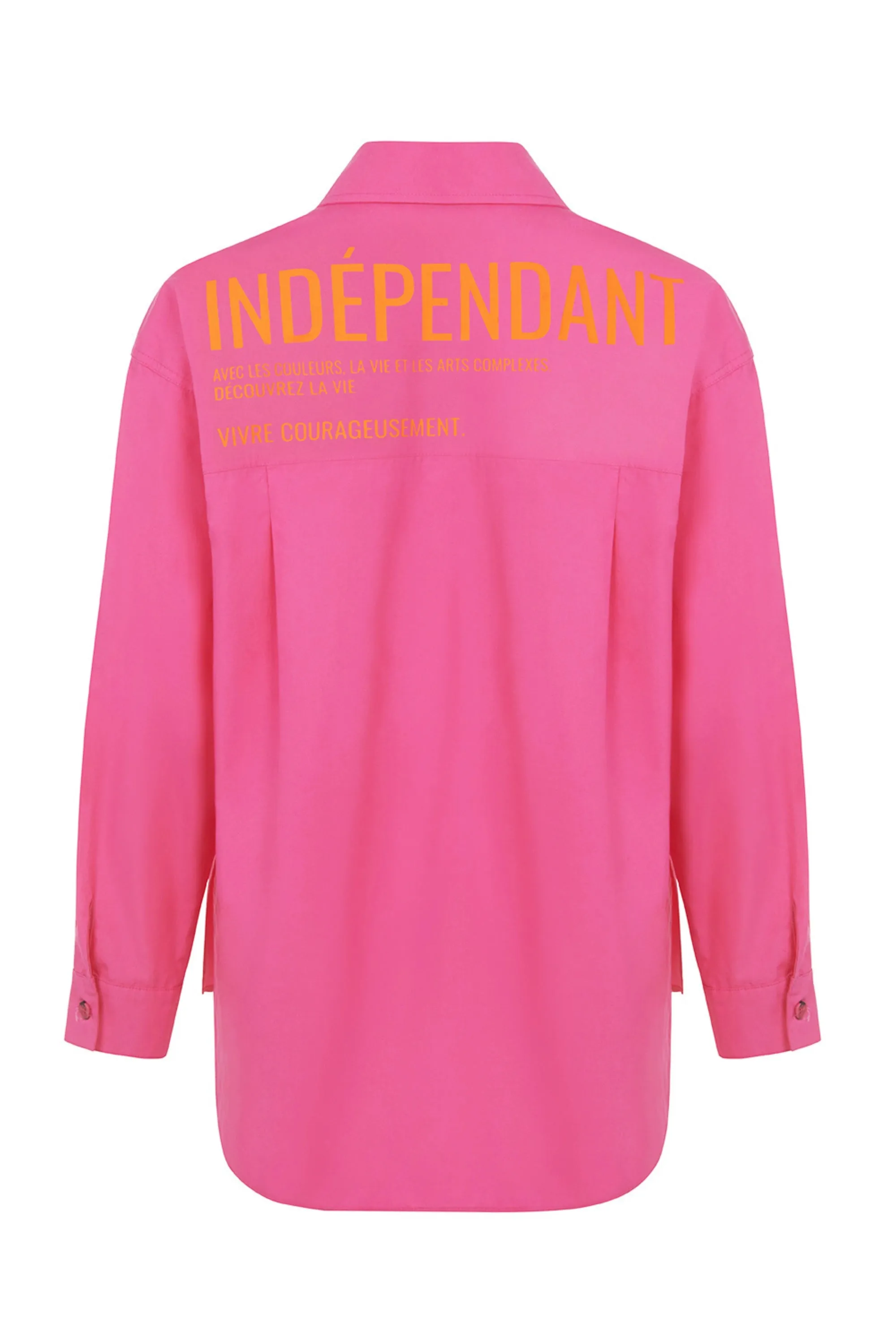 Printed Oversized Shirt (Final Sale)