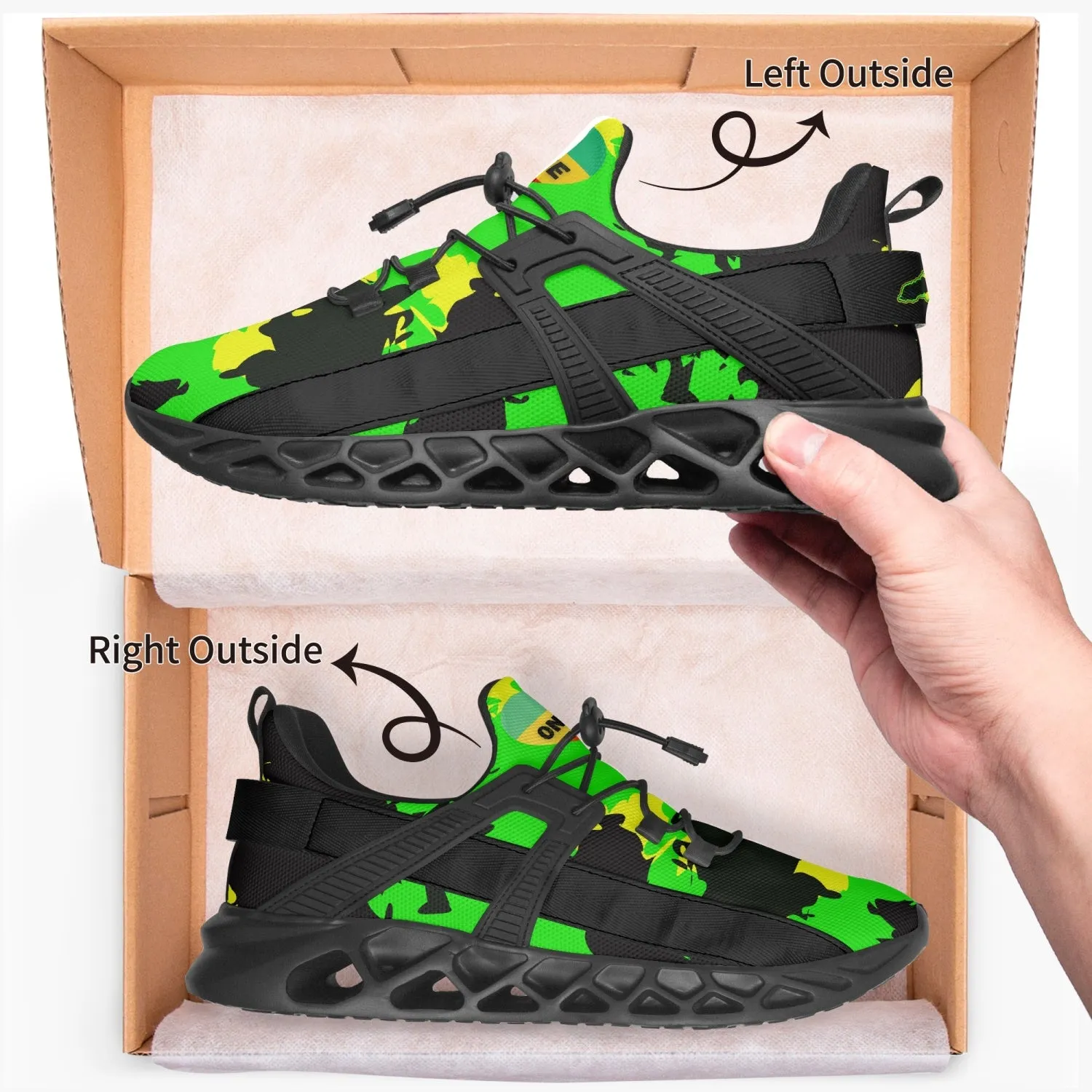 Rastaman One Love Mesh Running Shoes