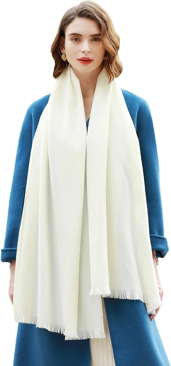 RIIQIICHY Scarfs for Women Pashmina Shawl Wraps for Evening Dresses Women Scarf for Wedding Large Winter Scarves