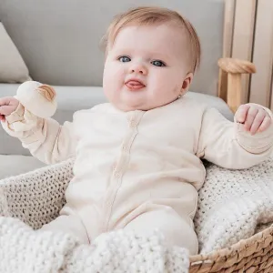 Soft & Secure Newborn Footie Pajamas | Organic Cotton