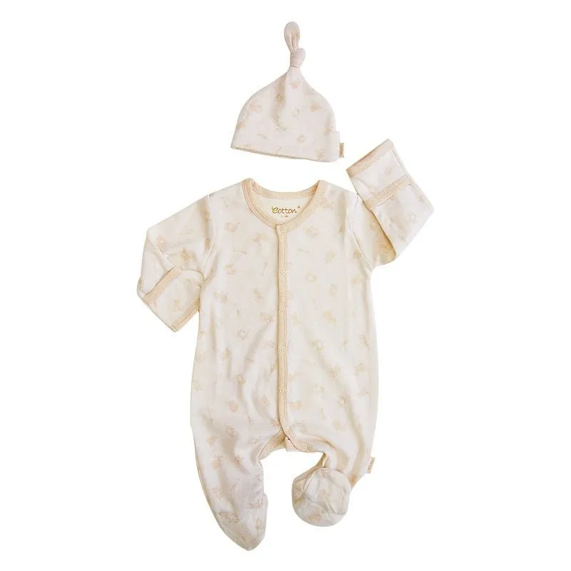 Soft & Secure Newborn Footie Pajamas | Organic Cotton