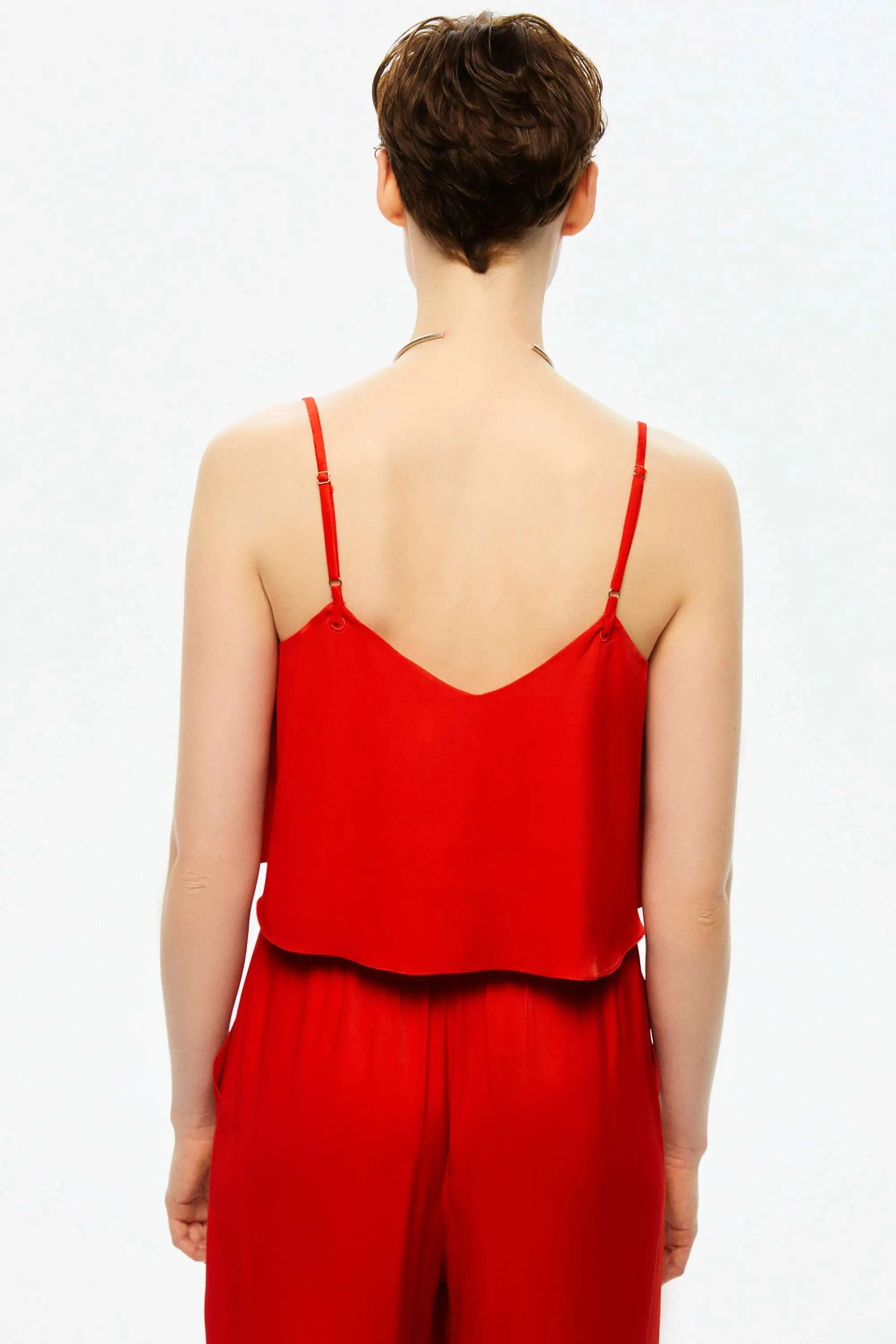 Thin Strap Crop Top (Final Sale)