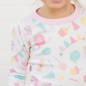 Time to Celebrate Long Pajamas - Pink