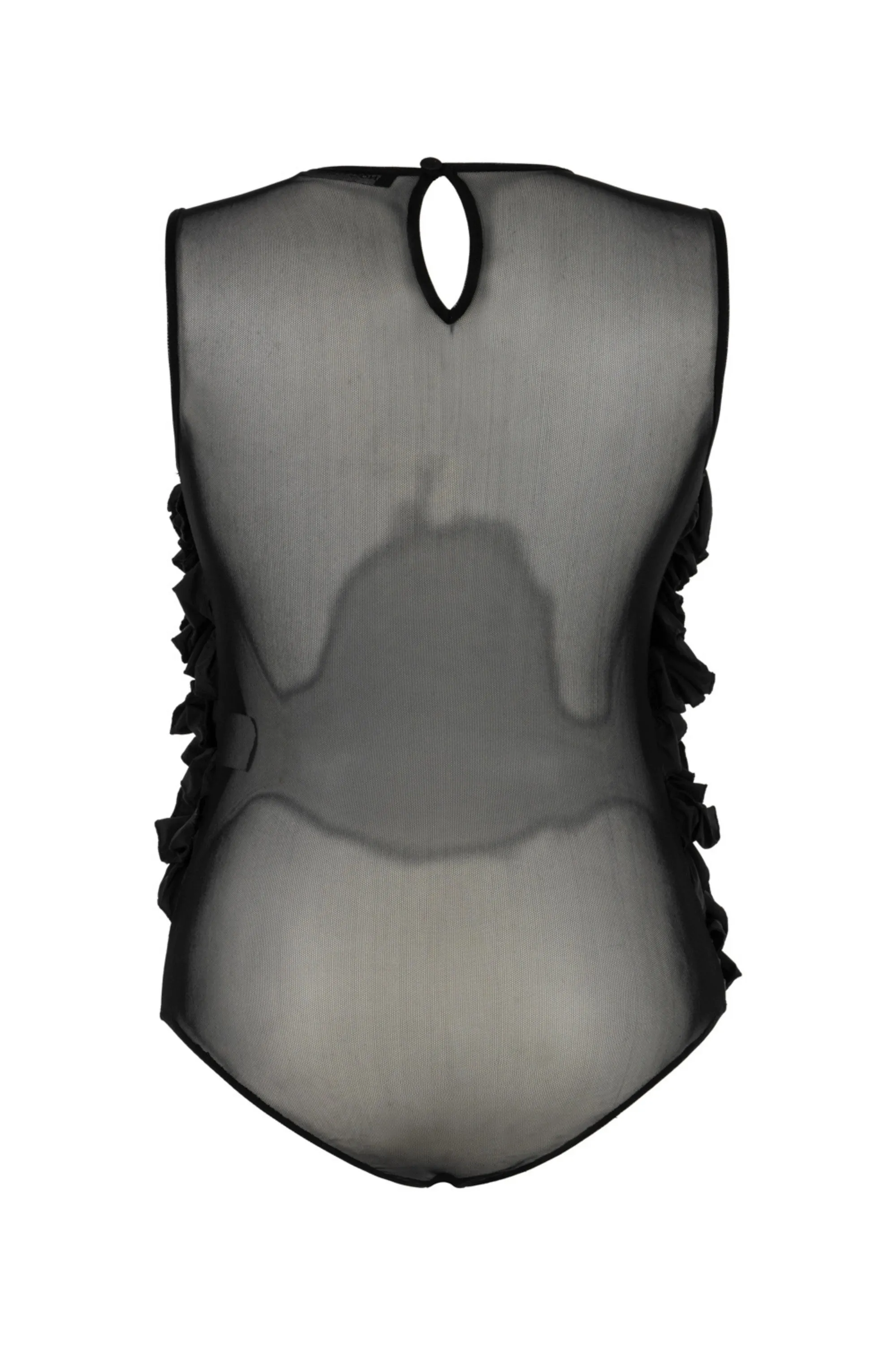 Tulle Body with Ruffle Detail (Final Sale)