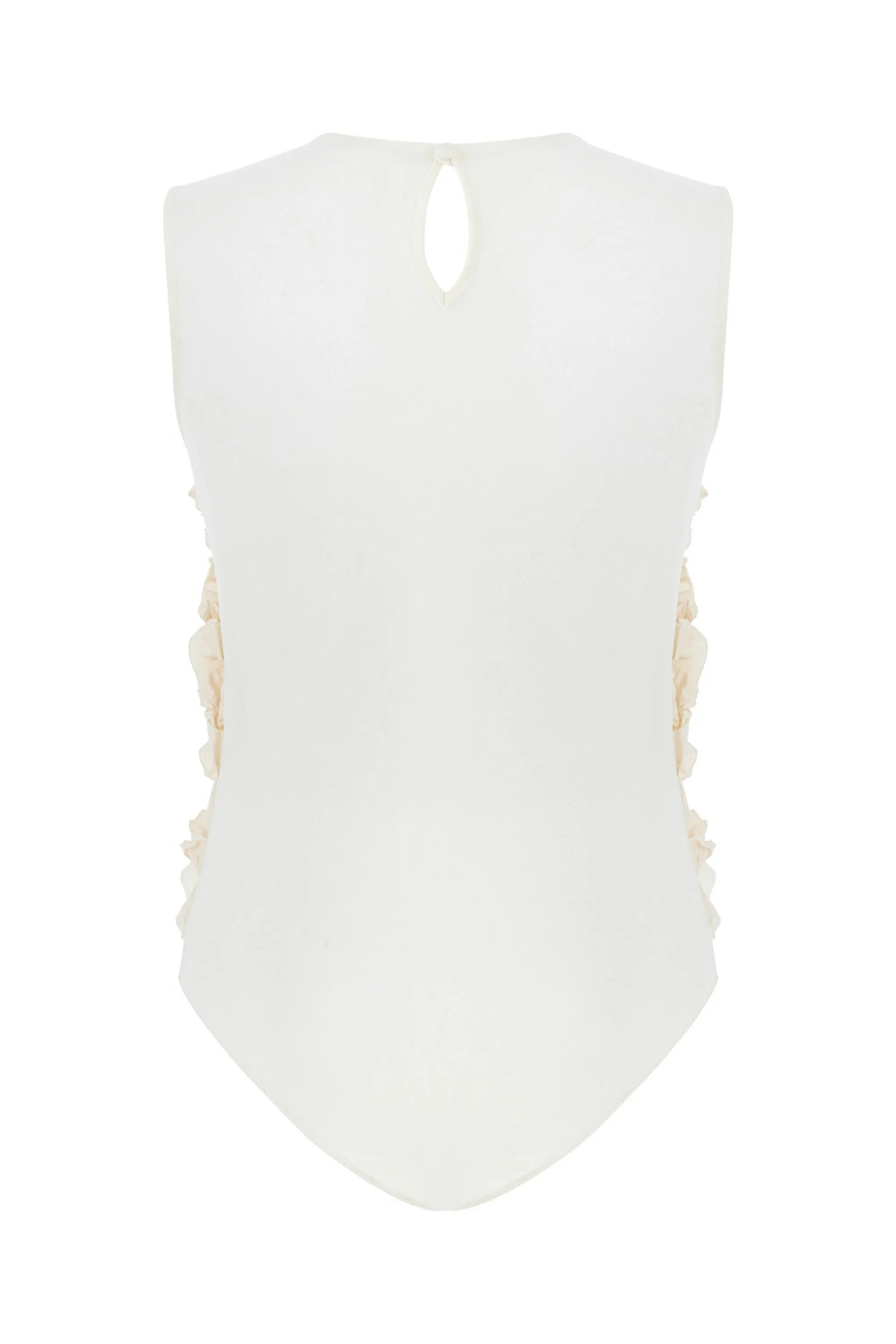 Tulle Body with Ruffle Detail (Final Sale)