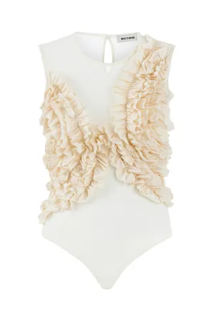 Tulle Body with Ruffle Detail (Final Sale)