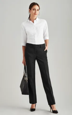 Womens Comfort Wool Stretch Adjustable Waist Pant