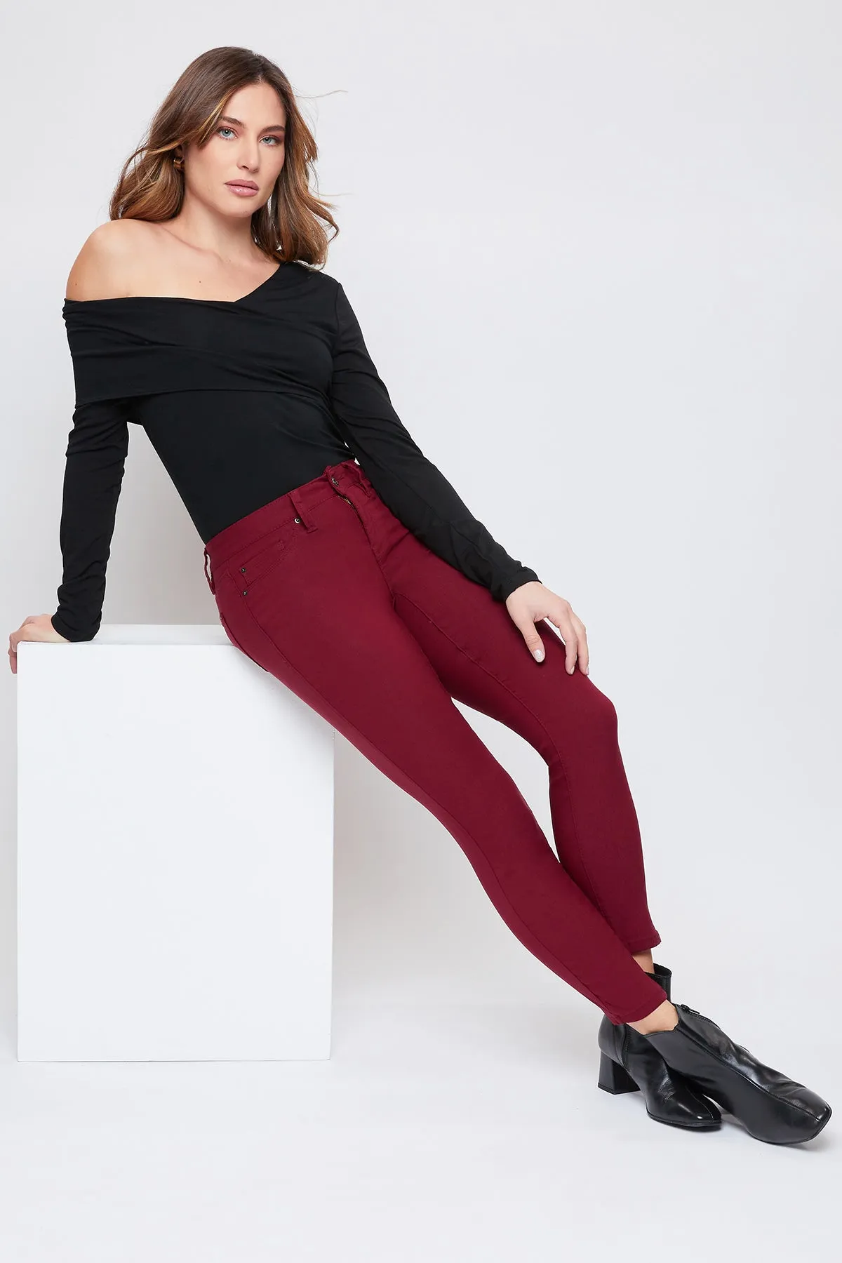 Women's Petite Comfort Stretch Skinny Pants