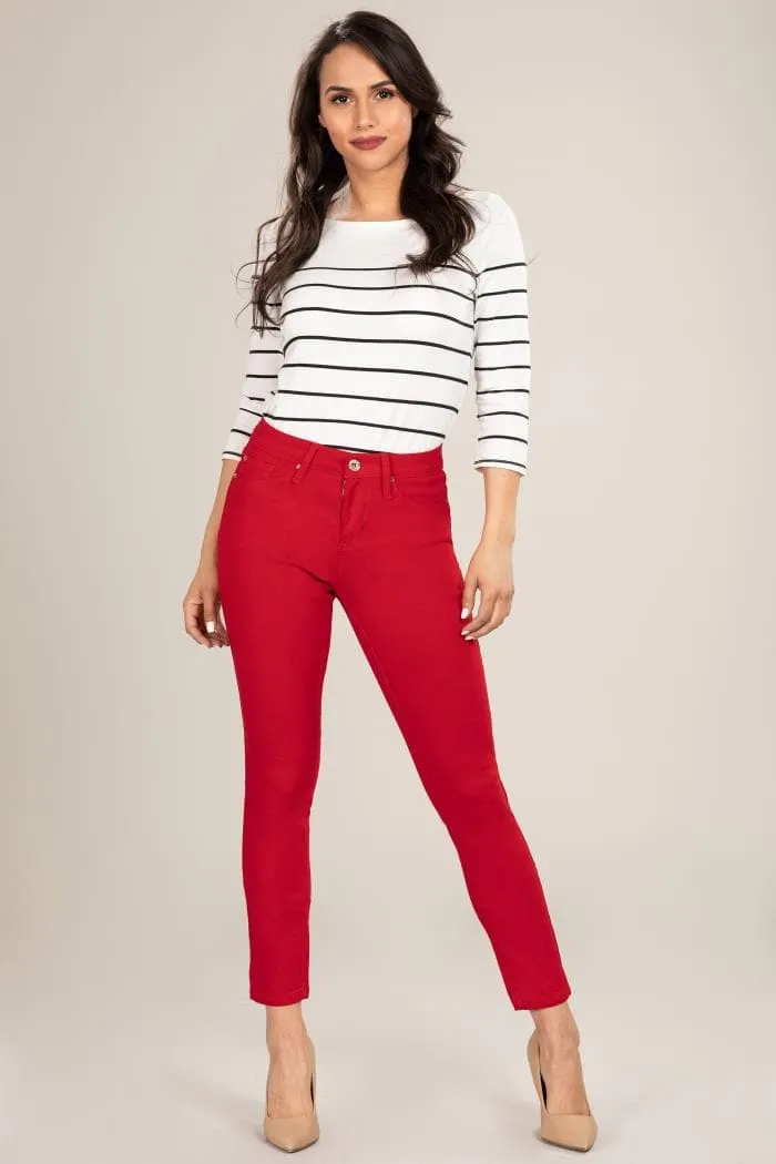 Women's Petite Comfort Stretch Skinny Pants