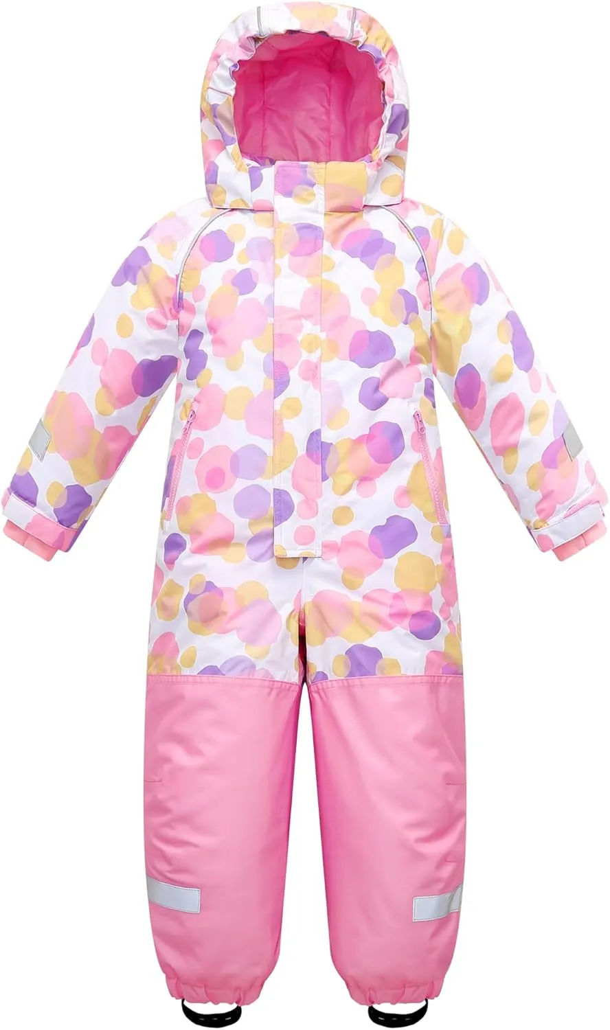 Yueta Snowsuit for Kids Waterproof One Piece Ski Suits Snow Jumpsuits Keep Warm in Winter Snowboarding