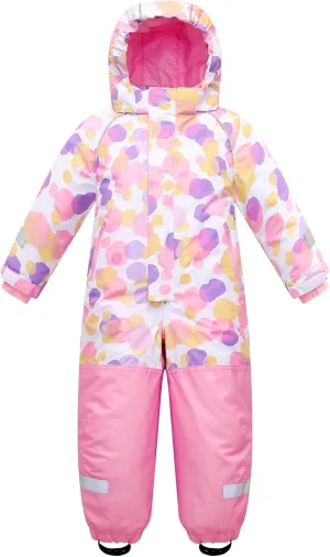 Yueta Snowsuit for Kids Waterproof One Piece Ski Suits Snow Jumpsuits Keep Warm in Winter Snowboarding
